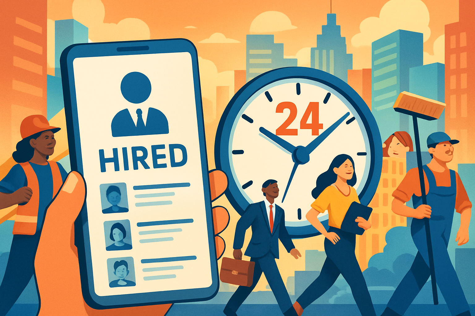 From Couch to Cash: The 24-Hour Hiring Revolution