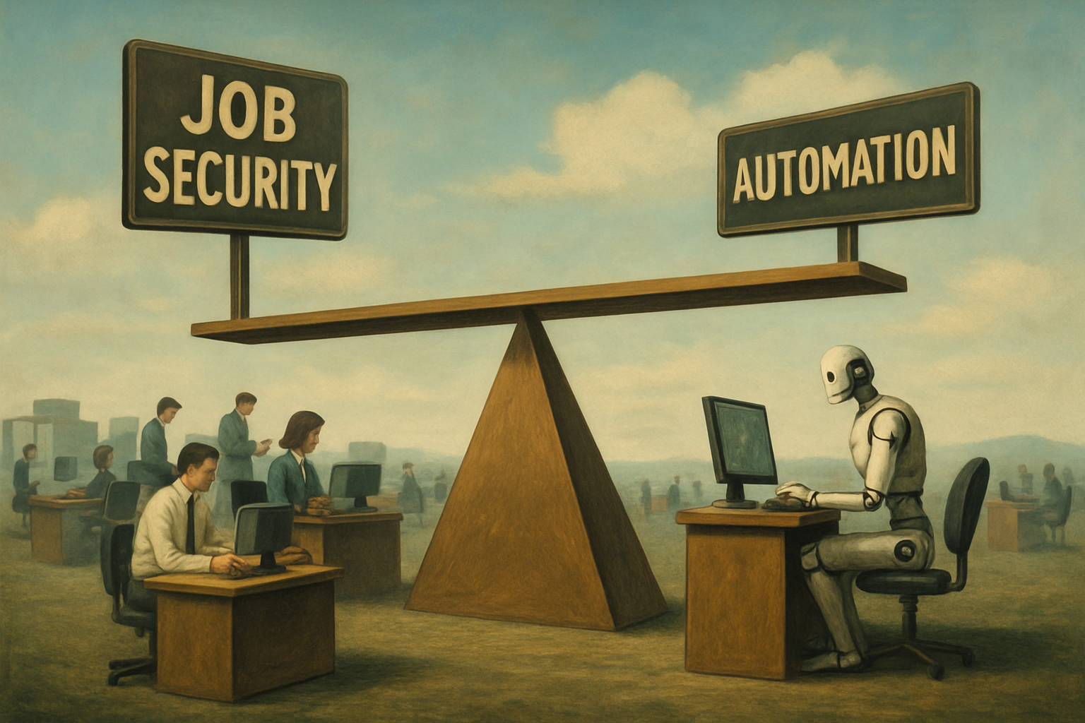 When AI Meets the Layoff Ledger: A Job Market in Flux