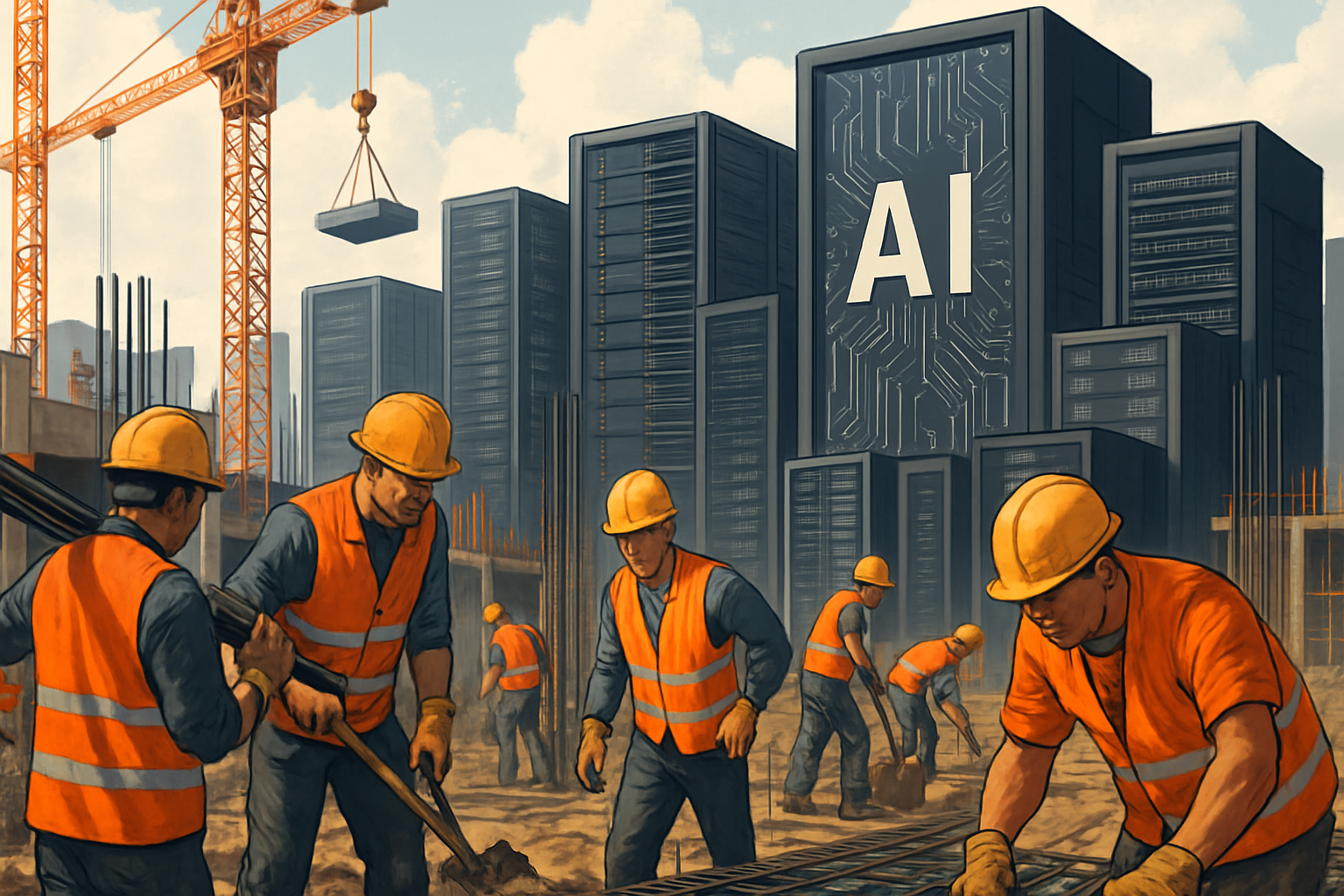 From Hard Hats to High Tech: The Real Blueprint of AI’s Job Landscape