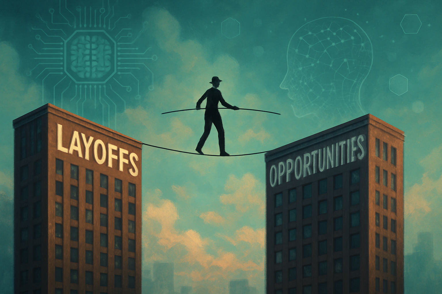 AI: The Job Market’s Newest Juggler—Balancing Layoffs and Opportunities
