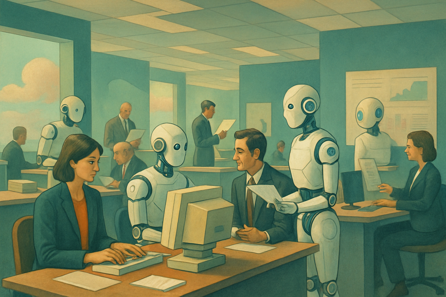 When AI Whispered: The Quiet Revolution Reshaping Our Workplaces