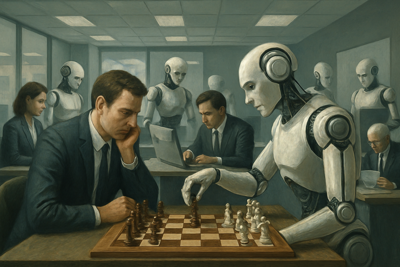 AI: The Uninvited Guest at the Job Market Party