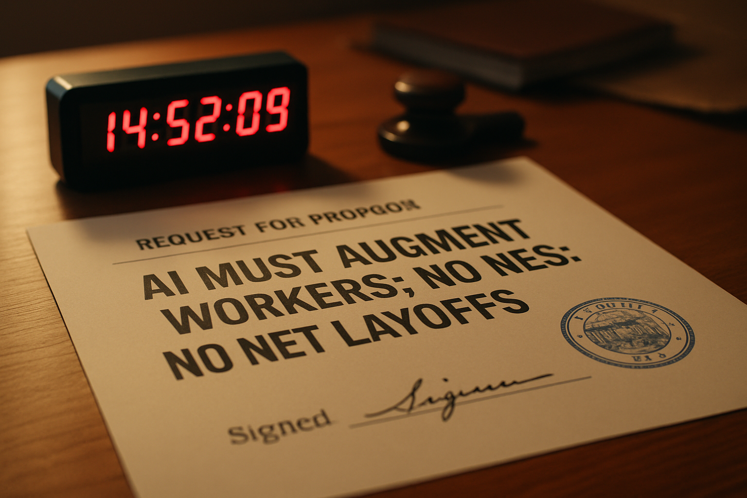 Brookings blueprint turns procurement into pro-worker AI policy