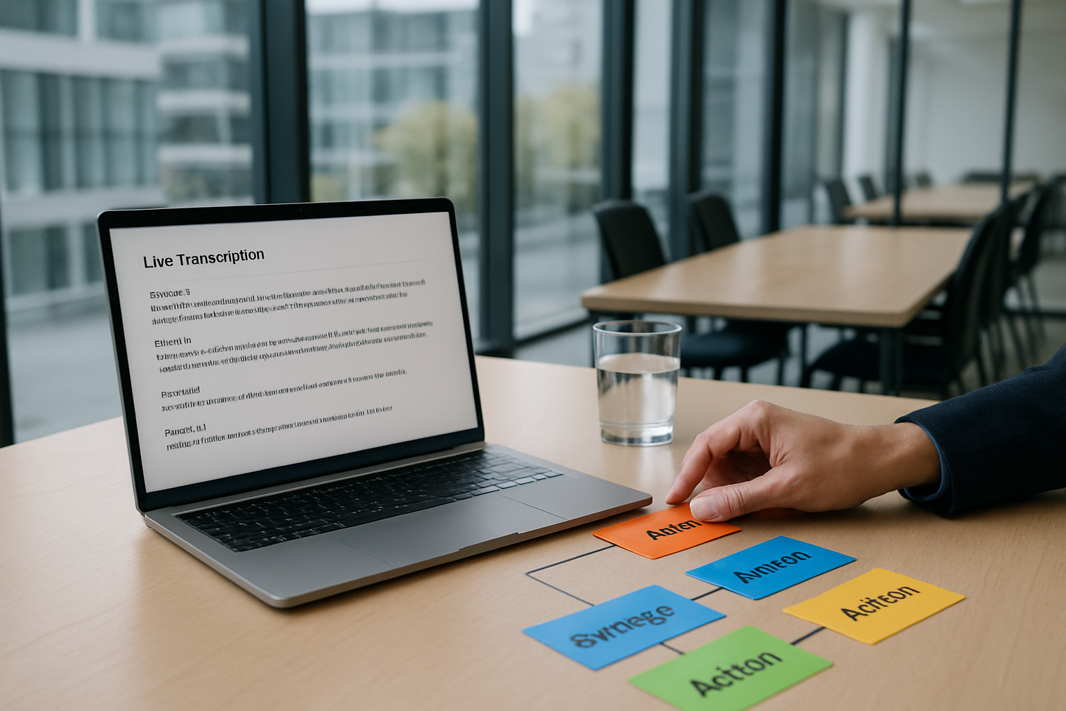 ChatGPT writes the minutes, assistants set the agenda