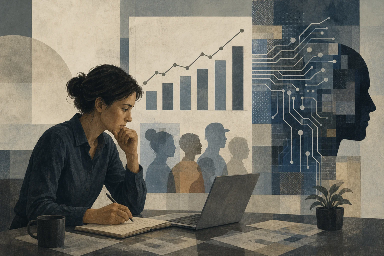 Apollo’s AI paper points to weaker pay growth, not just layoffs