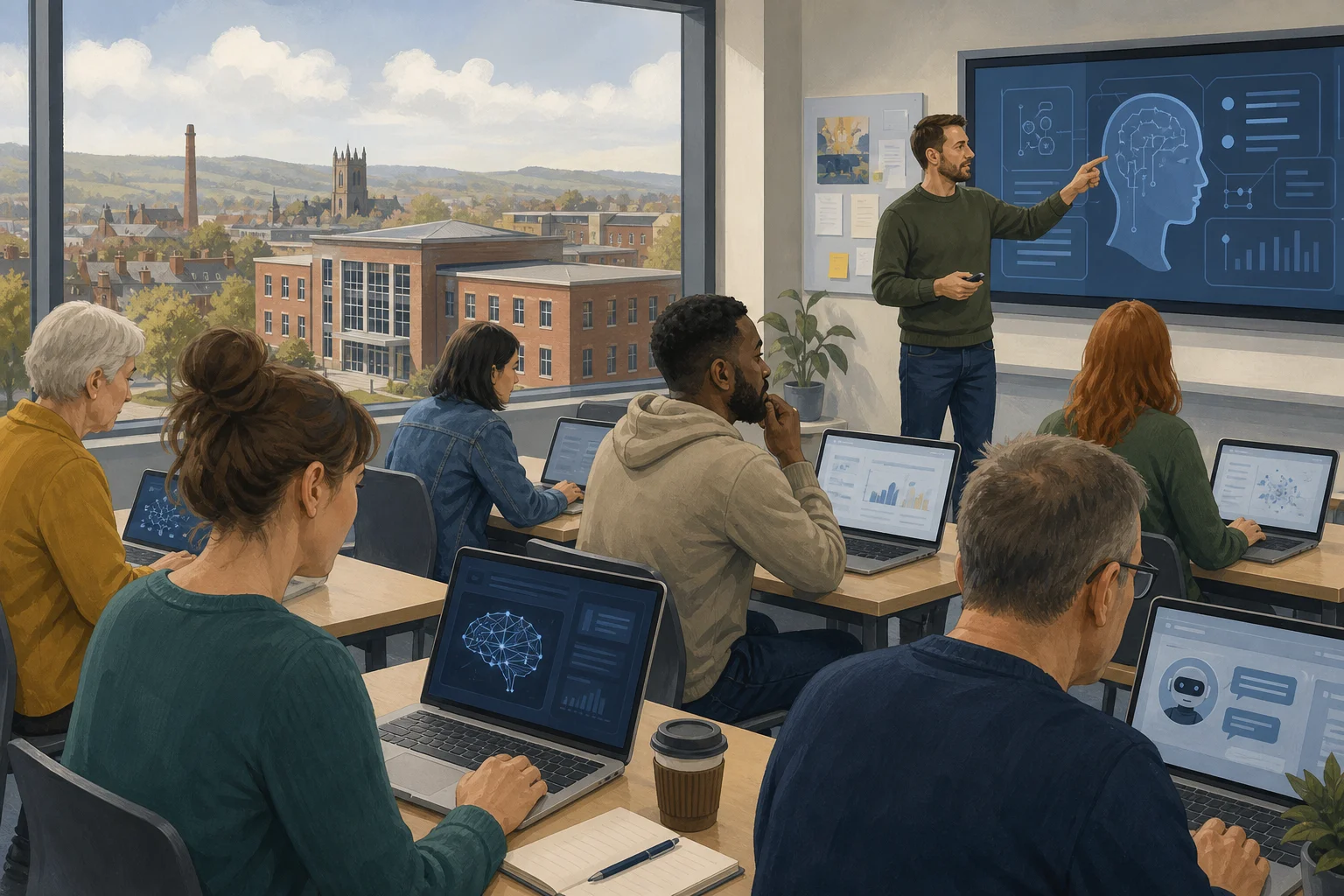 UK backs Barnsley AI training schemes for jobseekers and future roles