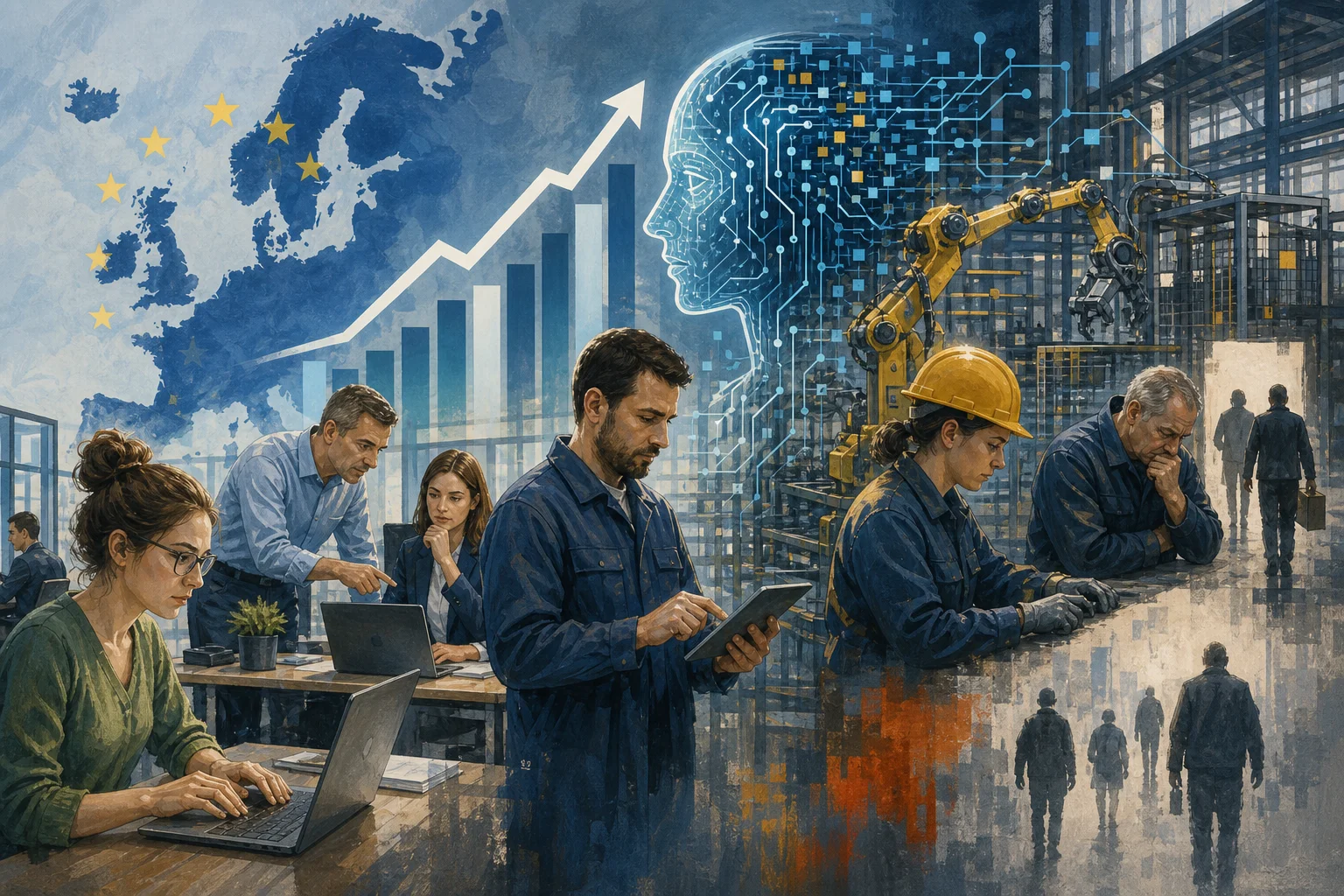IMF says AI could lift Europe’s productivity, but exposure and displacement risks are high